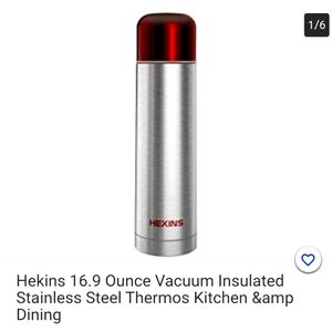 Hekins 16.9 vacumn insulated stainless steel mug. D4